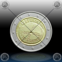 2 EVRO LITVA 2016 "BALTSKA KULTURA" UNC